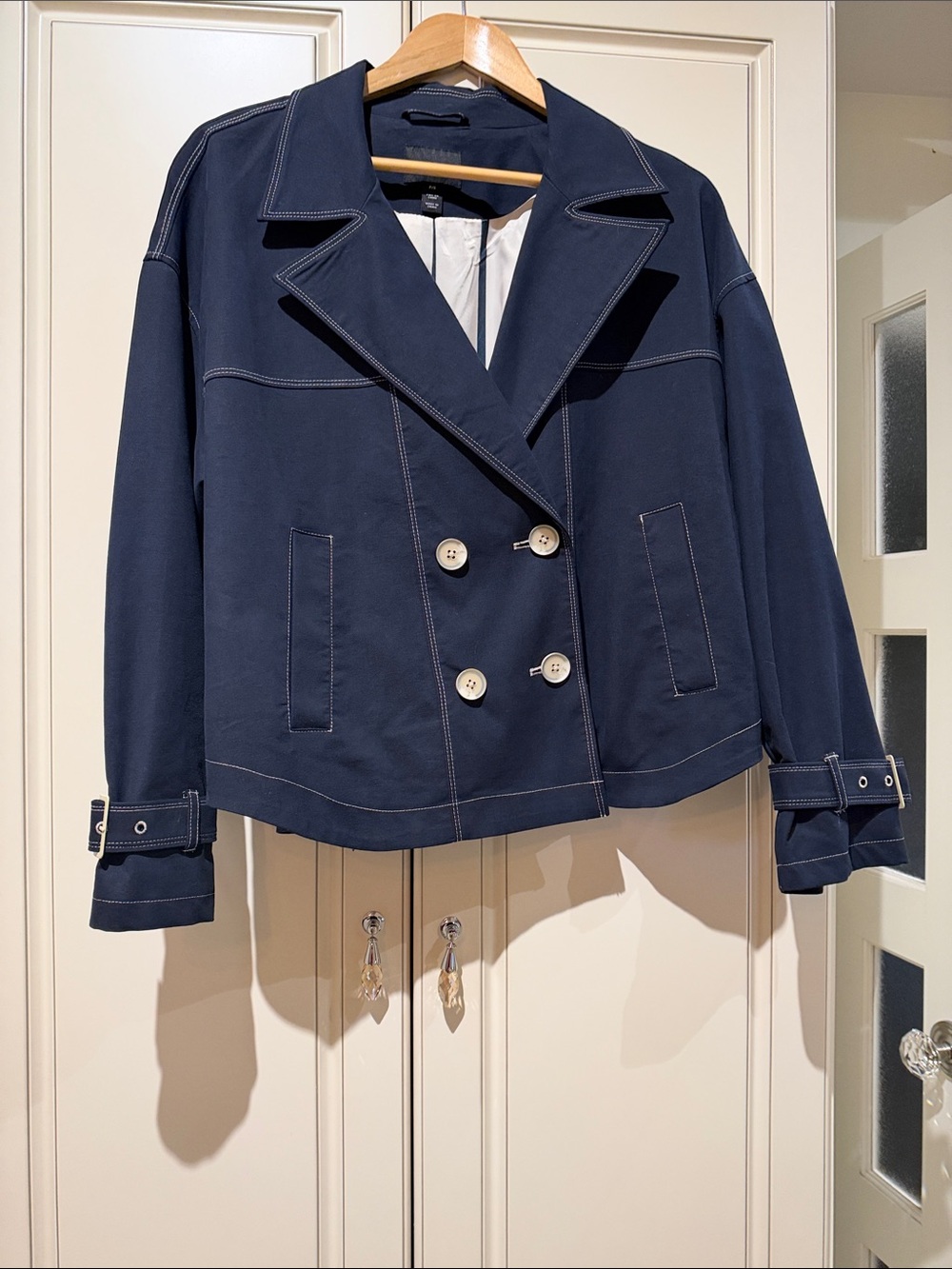 Tribal Caraway Jacket Jet Blue Like New